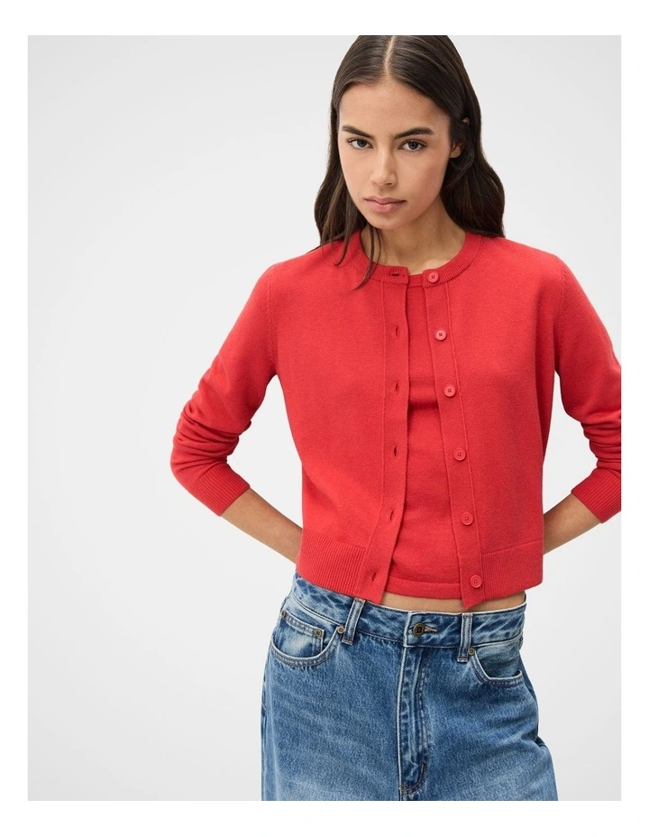 Fine Knit Cardigan image 1