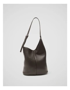 Tessa Bucket Tote in Brown