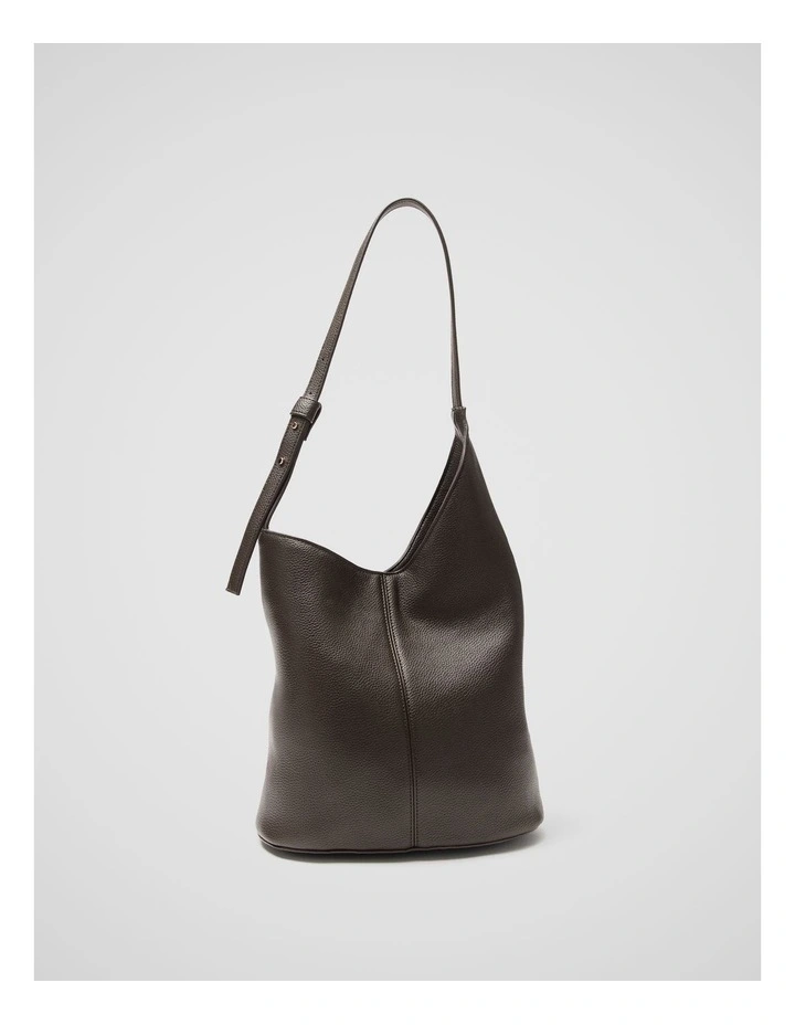 Tessa Bucket Tote in Brown image 1