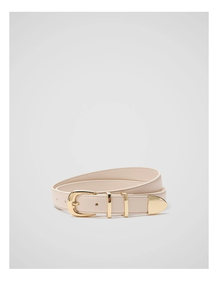 Esme Western Belt in Grey image 1