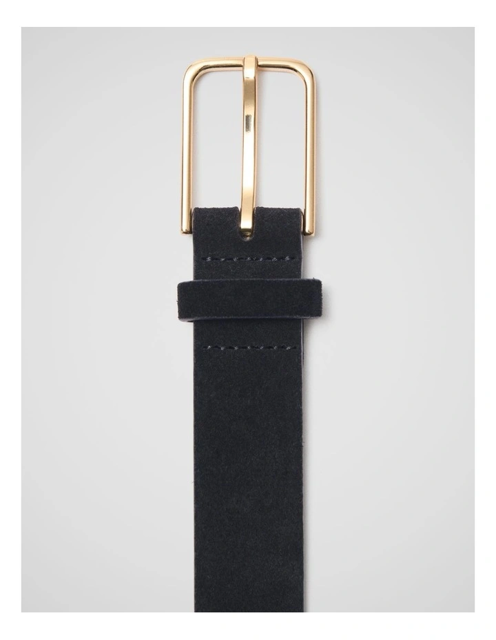 Leia Suede Belts in Black image 3