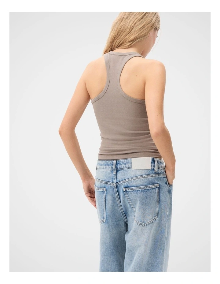 Aus Cotton Scoop Neck Tank image 2