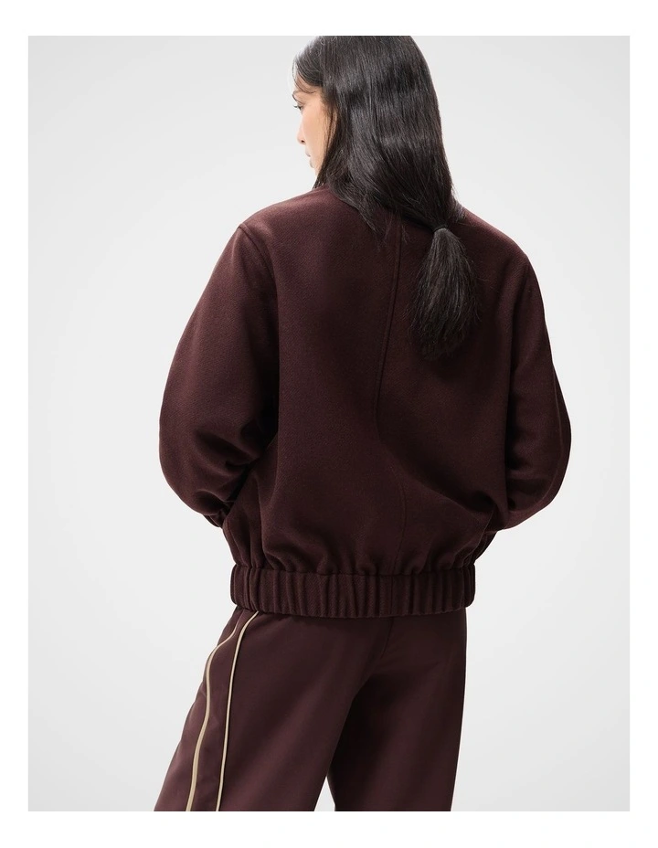 Wool Blend Bomber Jacket image 2