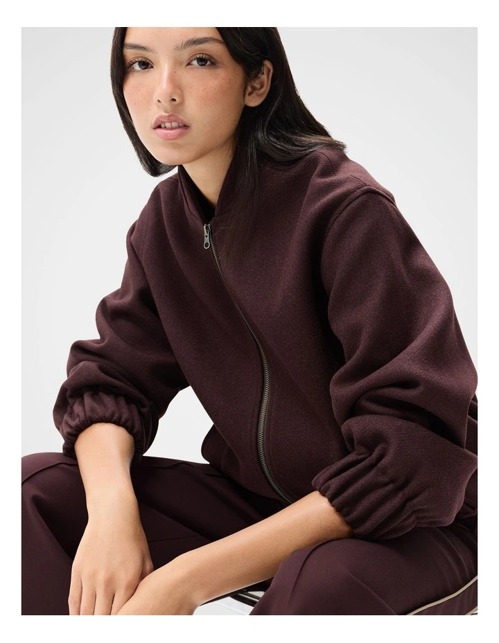 Wool Blend Bomber Jacket image 3