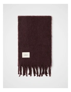 Classic Solid Scarf in Red