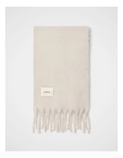 Classic Solid Scarf in White