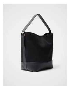 Taylor Canvas Tote Bag in Black