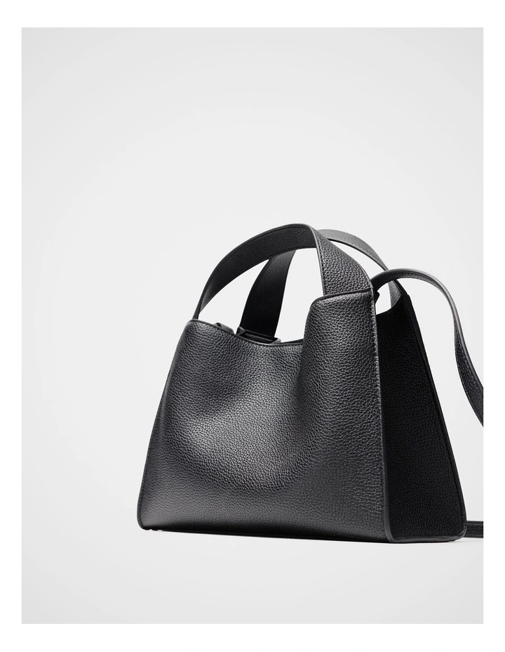 Willow Mini Hobo Bag in Black image 2