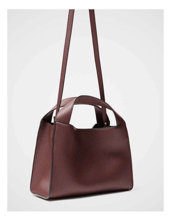 Willow Mini Hobo Bag in Red image 3