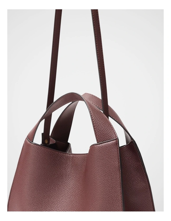 Willow Mini Hobo Bag in Red image 5