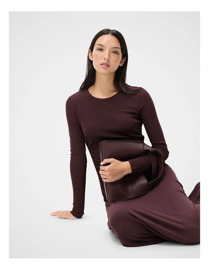 Willow Mini Hobo Bag in Red image 6