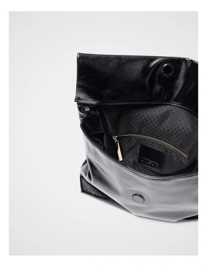 Olivia Clutch Bag in Black image 3