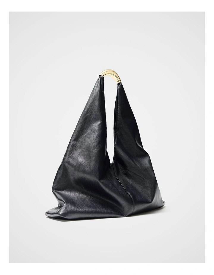 Sophie Hobo Bag in Black image 2
