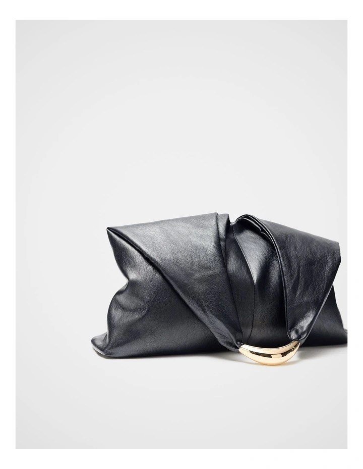 Sophie Hobo Bag in Black image 3