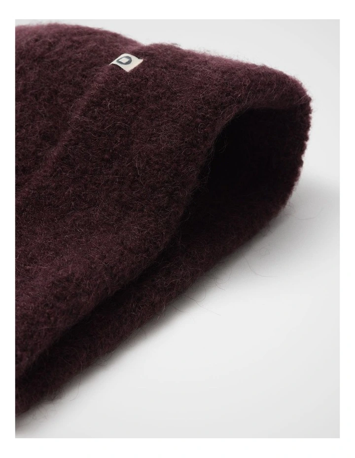 Lofty Luxe Beanie in Red image 3