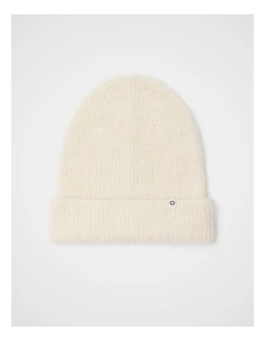Lofty Luxe Beanie in White