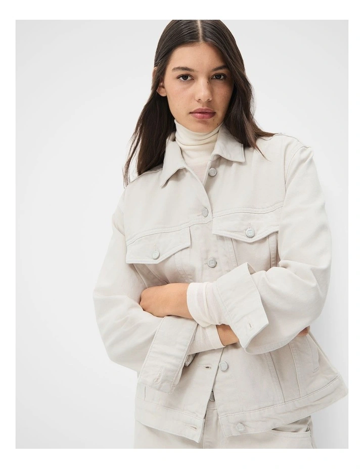 Essential Relaxed Denim Jacket image 3