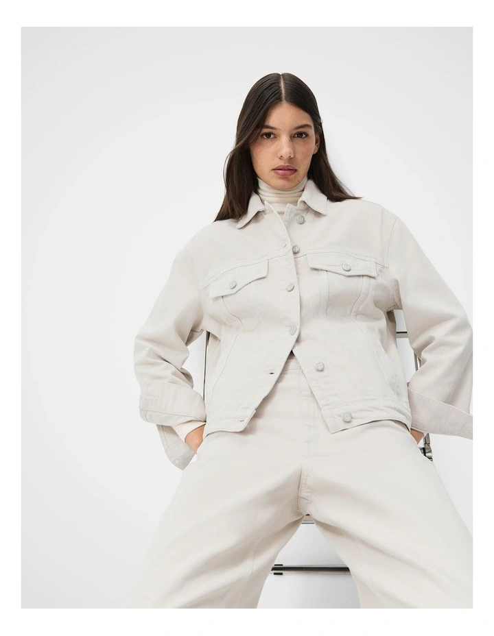 Essential Relaxed Denim Jacket image 4