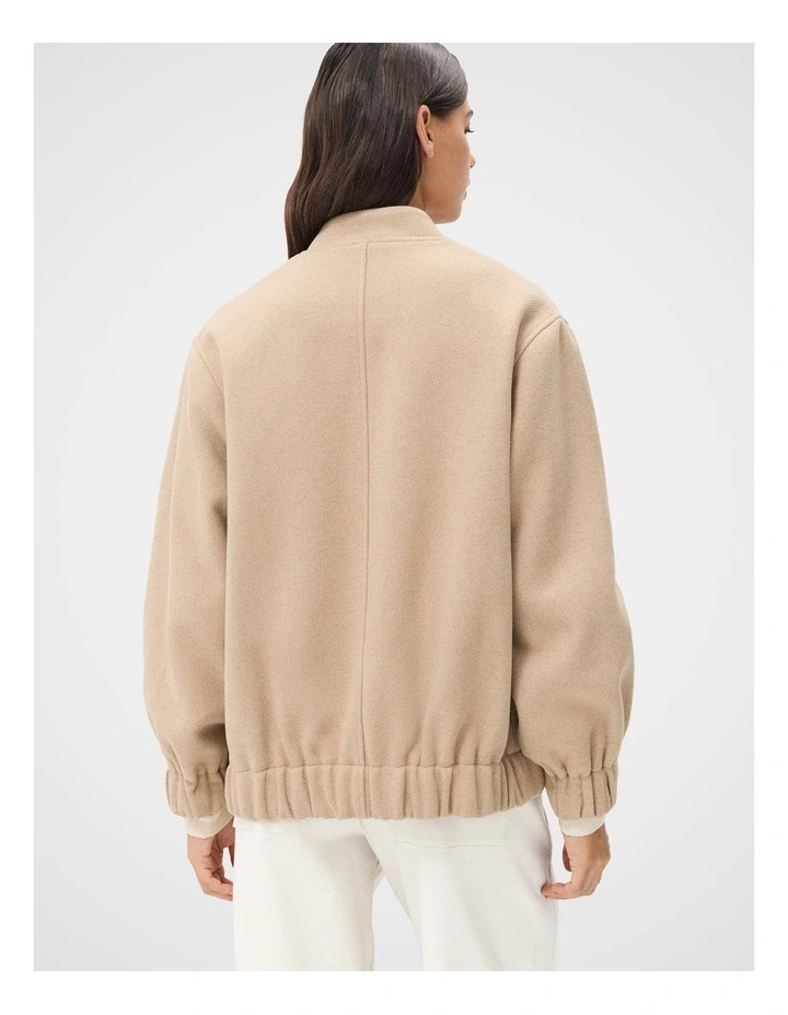 Wool Blend Bomber Jacket image 2