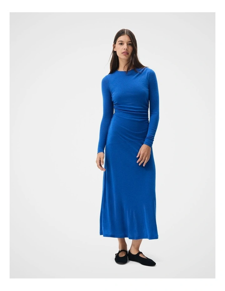 Merino Drape Detail Dress image 1