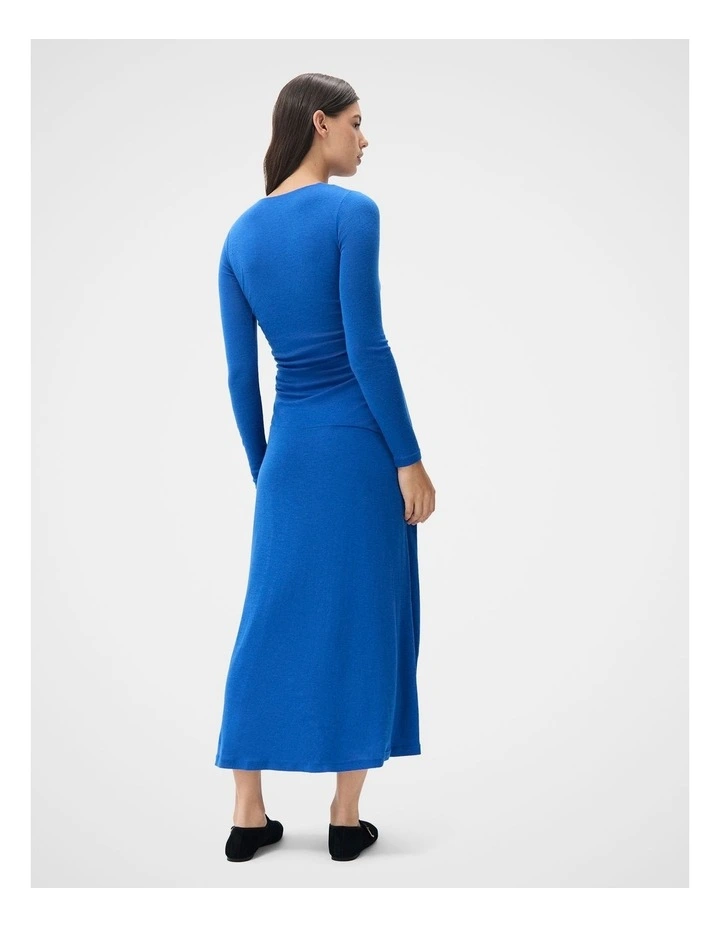 Merino Drape Detail Dress image 2