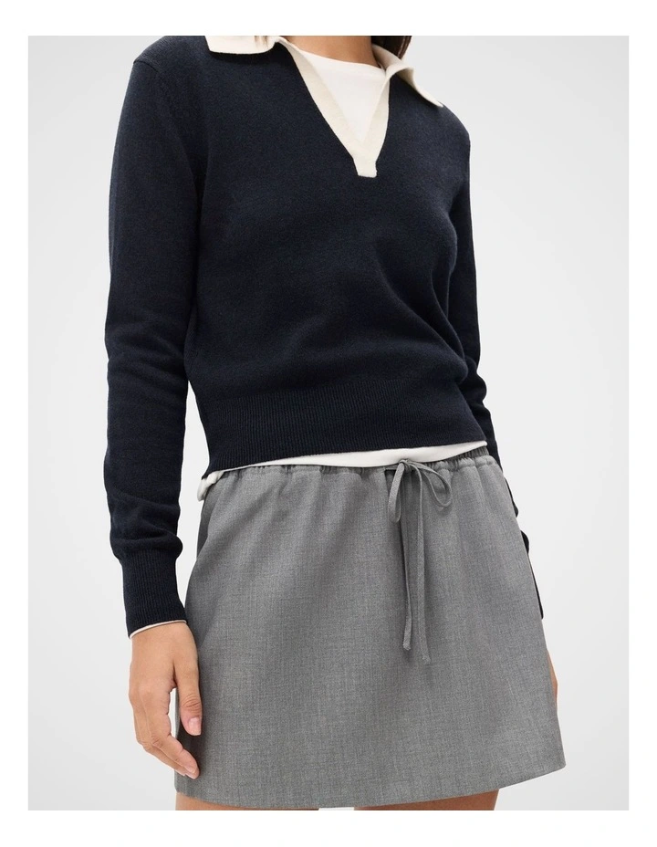 Tailored Pull On Skirt image 3