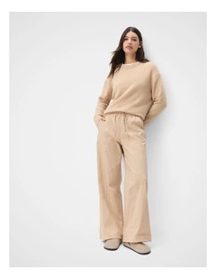 Cotton Blend Utility Pant