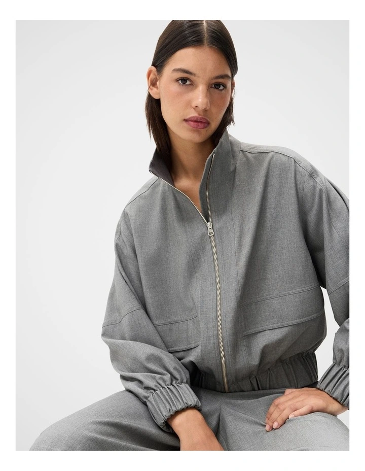 Tailored Zip Front Jacket image 4