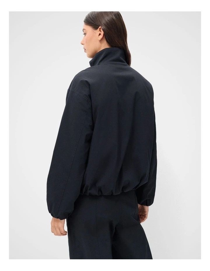 Cotton Blend Bomber Jacket image 2