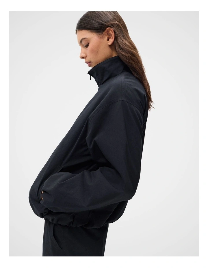 Cotton Blend Bomber Jacket image 3