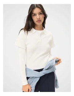 Aus Cotton Knitted Top