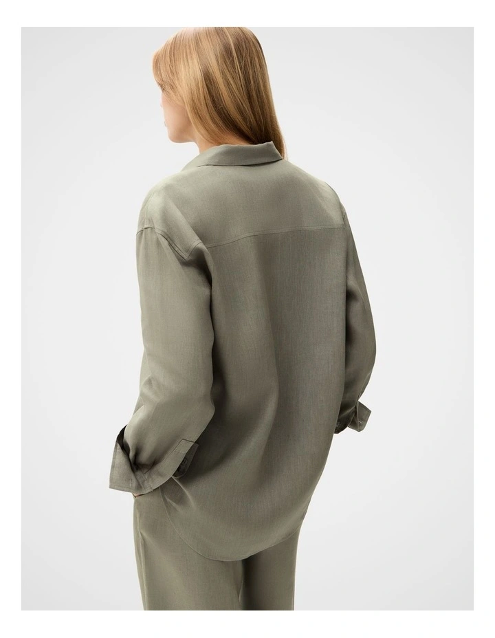 The Classic Oversized Linen Shirt image 2