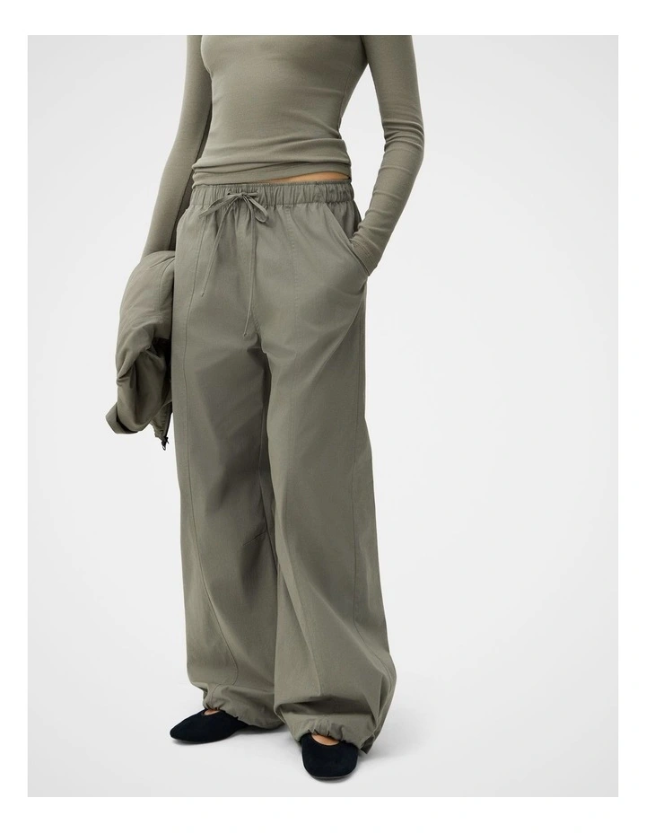 Cotton Blend Utility Pant image 3