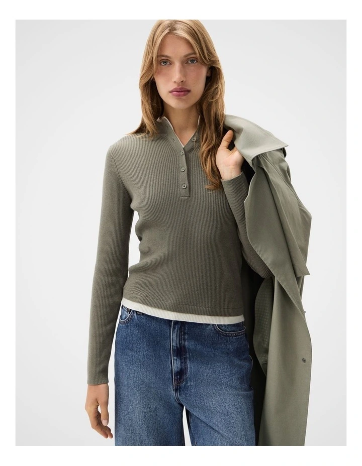 Double Layer Wool Knit image 1