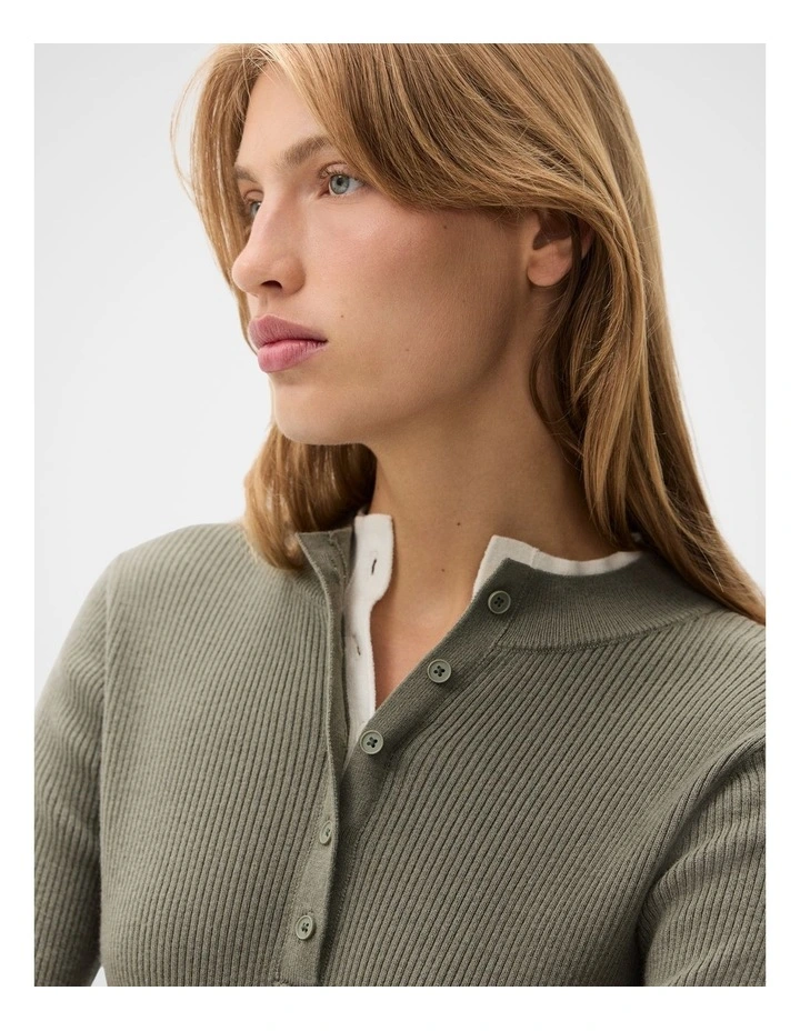 Double Layer Wool Knit image 3