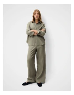 Essential Linen Wide Leg Pant