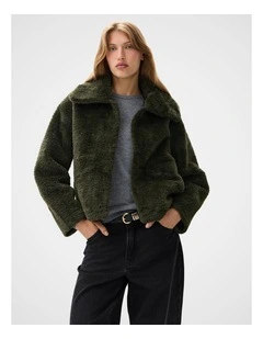 Faux Fur Jacket