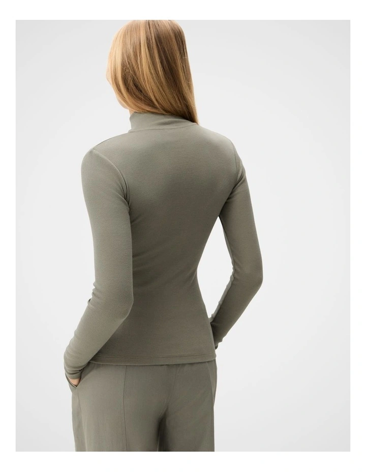 Aus Cotton High Neck Top image 2