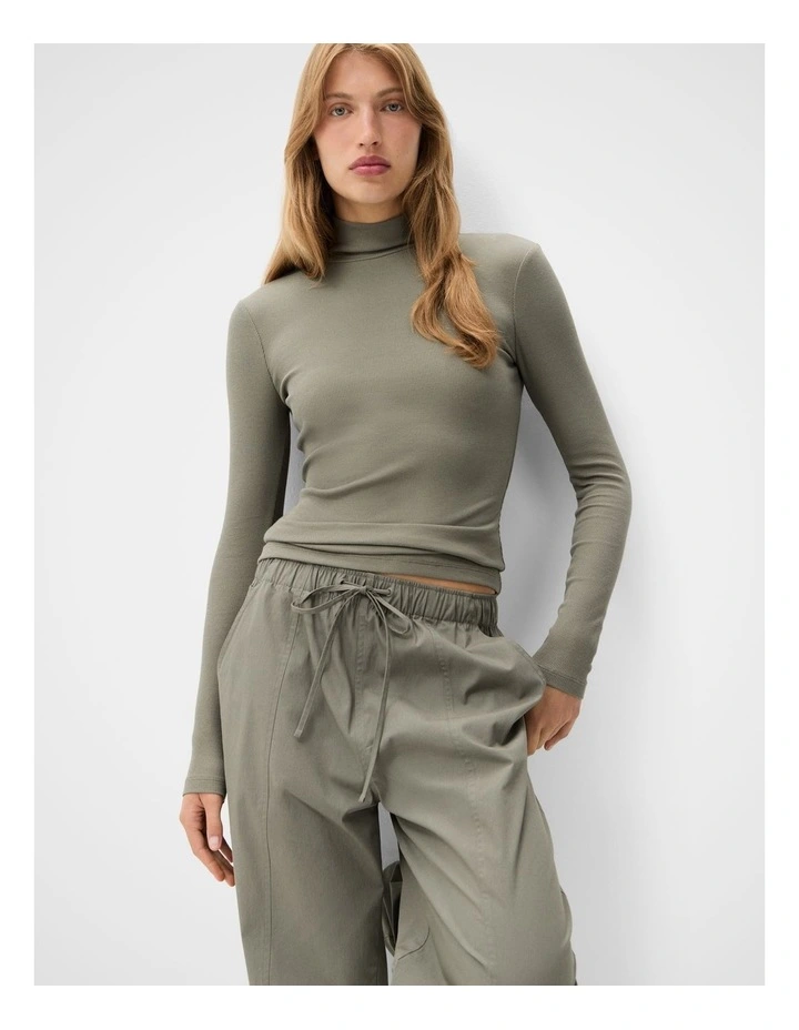 Aus Cotton High Neck Top image 3