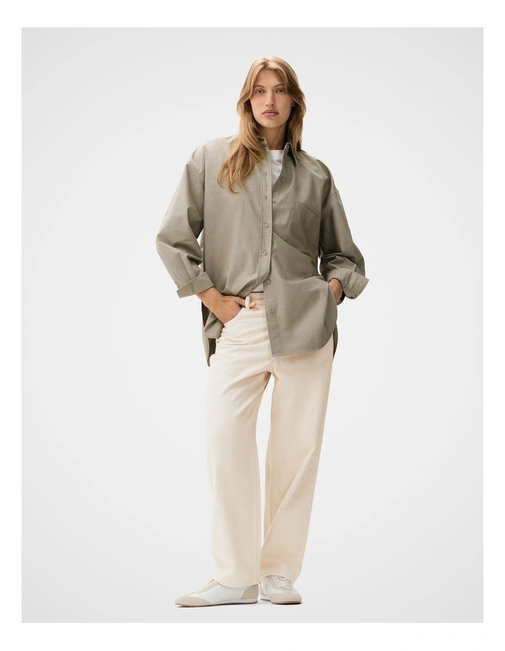 Oversized Oxford Shirt image 3