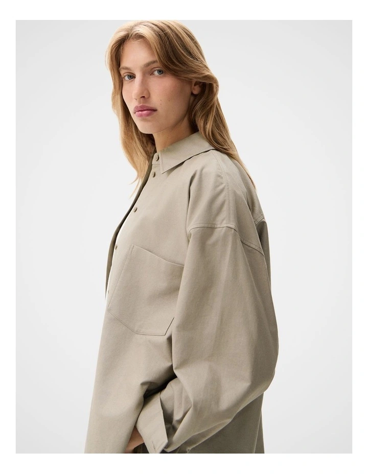 Oversized Oxford Shirt image 4
