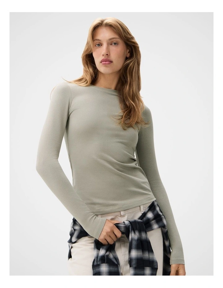 Aus Cotton Long Sleeve Tee image 1