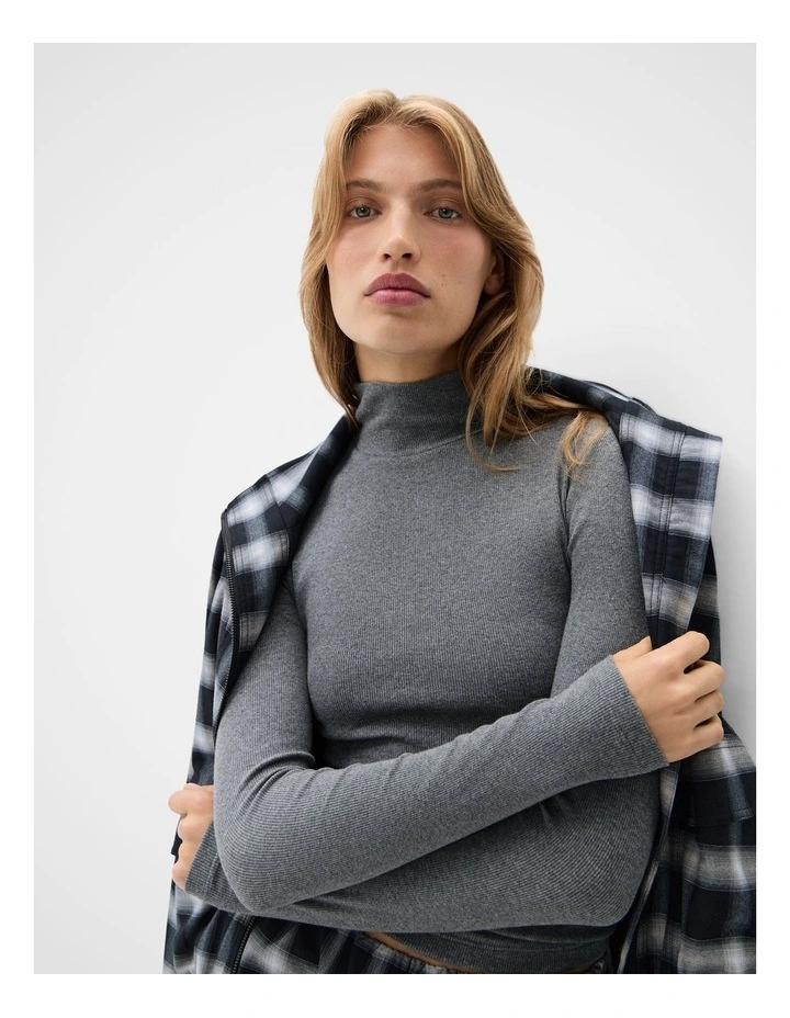Aus Cotton High Neck Top image 4