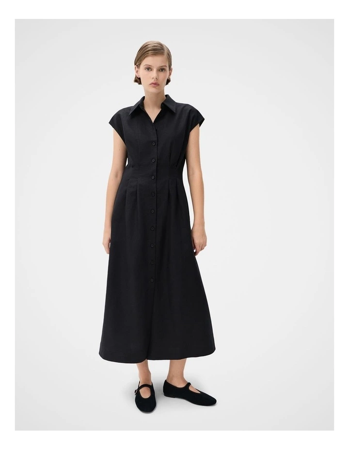 Collared Midi Dress image 1