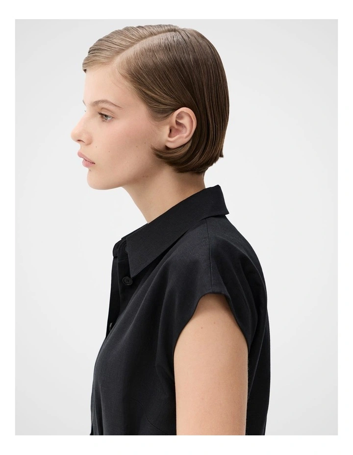 Collared Midi Dress image 4