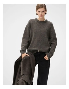 Merino Wool Crew Neck Knit