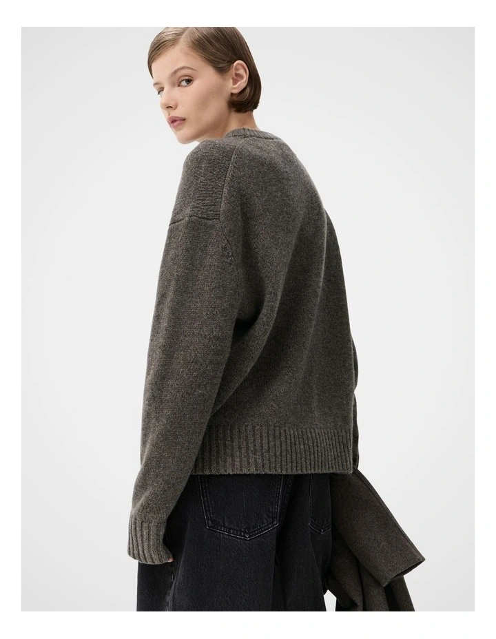Merino Wool Crew Neck Knit image 2
