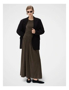 Ruched Detail Maxi Dress