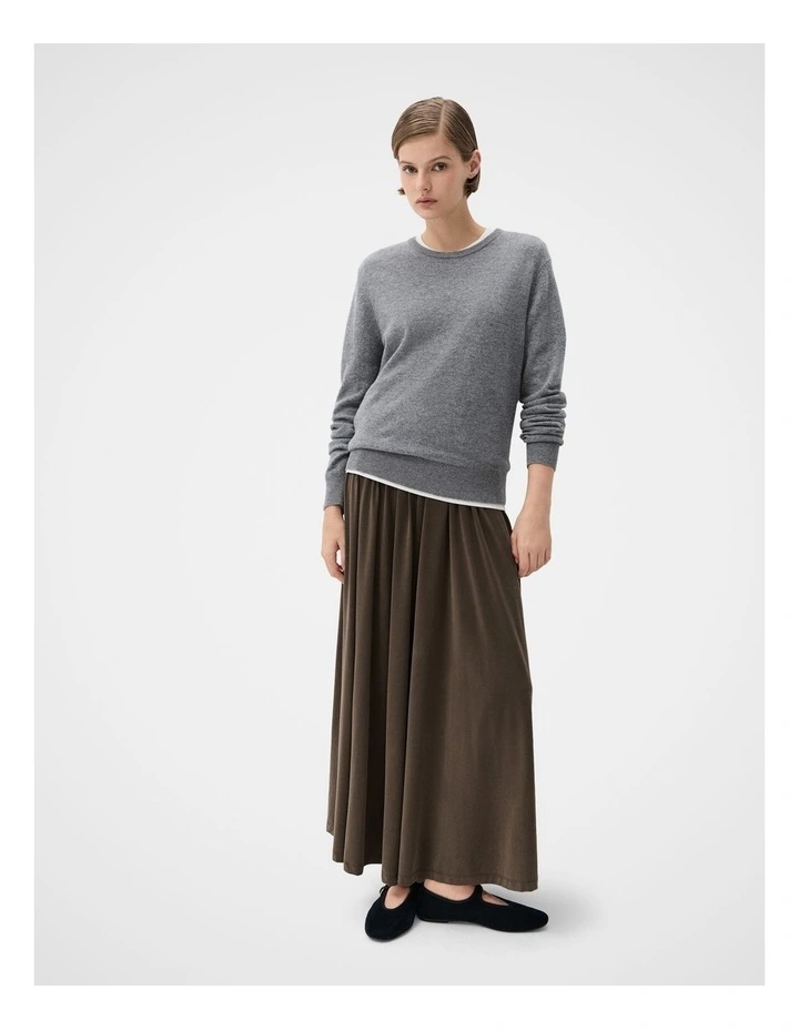 Gathered Full Skirt image 3