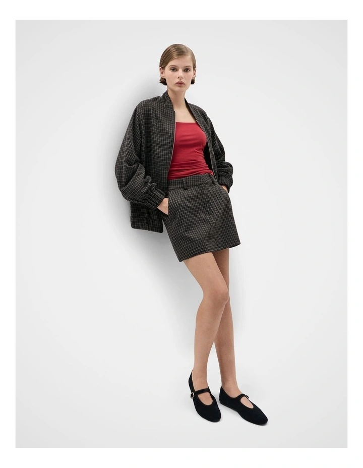Ruched Detail Long Sleeve Top image 1
